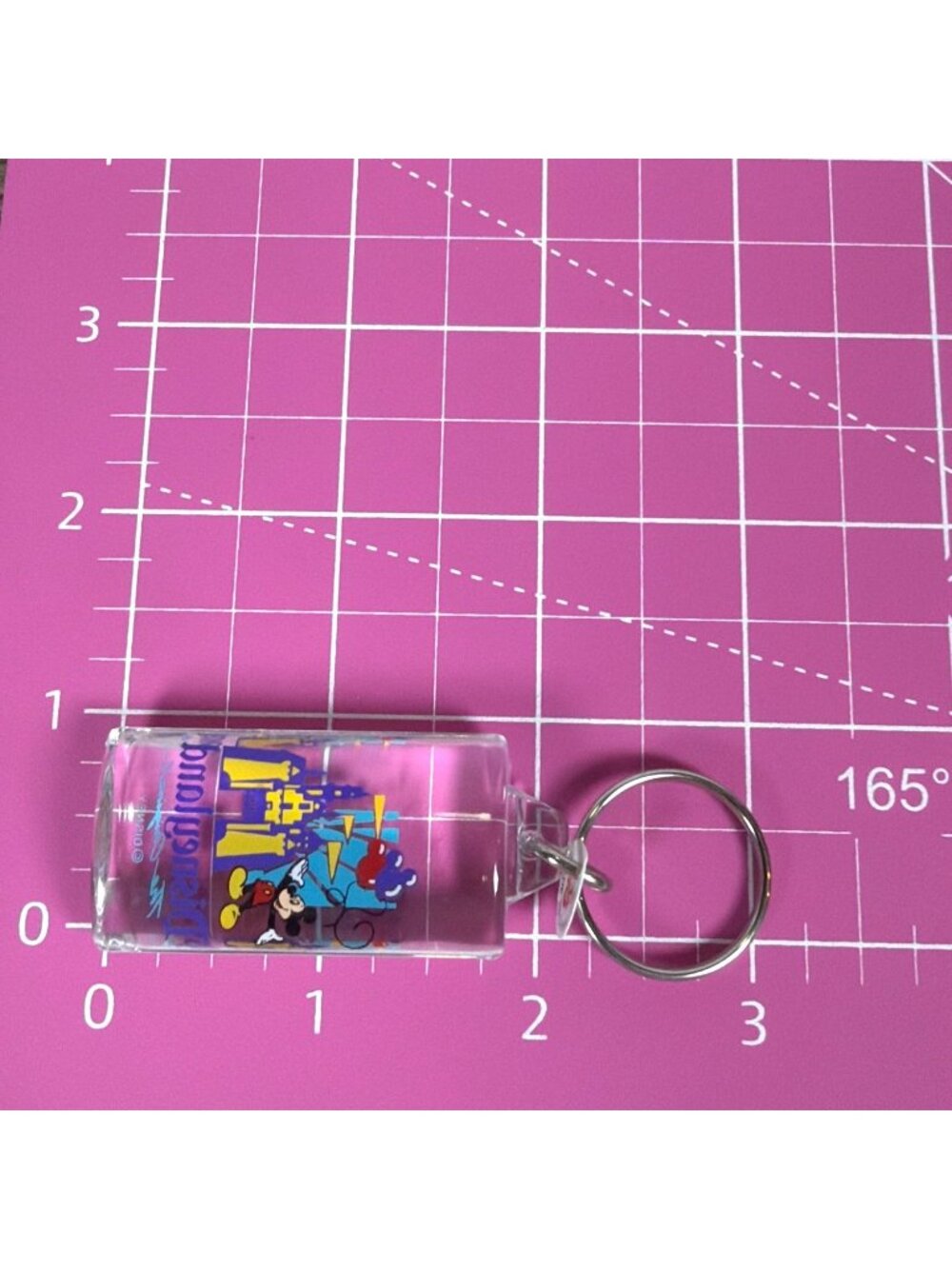Vintage Disneyland Disney Lot Set Blue Diamond 60th Magnet Goofy Button Keychain - Picture 12 of 13